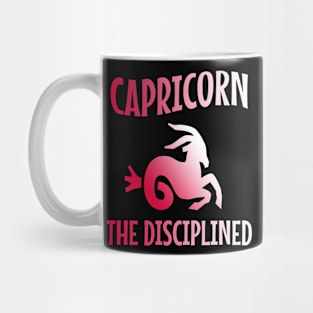 Capricorn the disciplined Mug